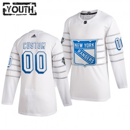 New York Rangers Custom Weiß Adidas 2020 NHL All-Star Trikot Authentic - Kinder